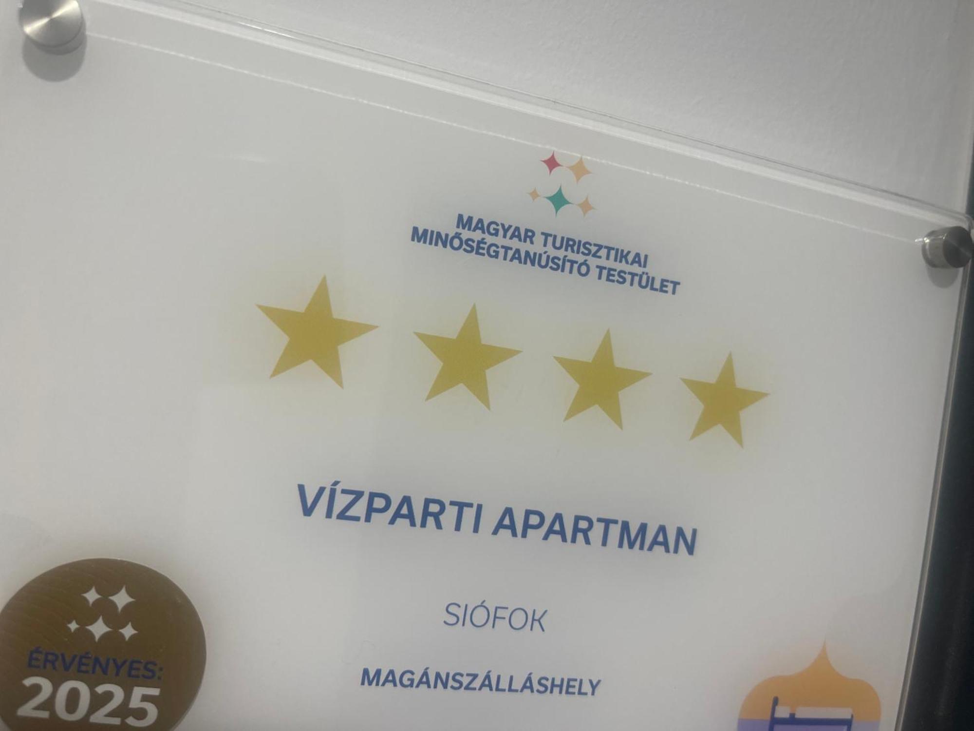 Vizparti Apartman Шиофок Экстерьер фото